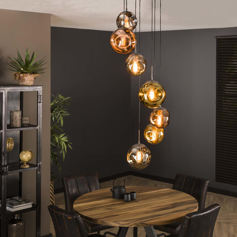 Hanglamp Valto 7-lichts