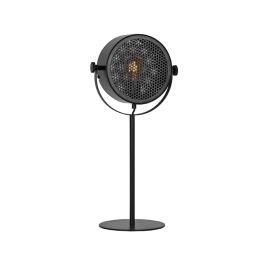 Tafellamp metaal zwart 20 cm