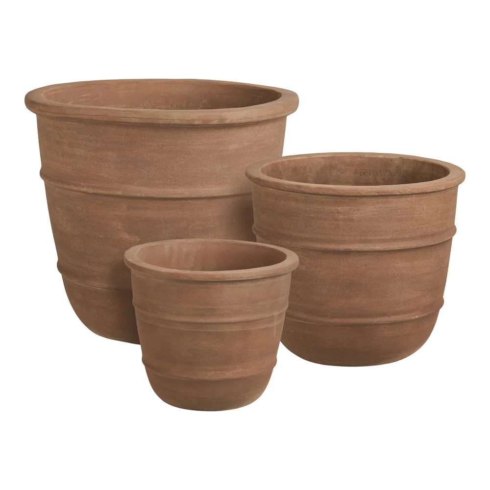 Pot terracotta bruin