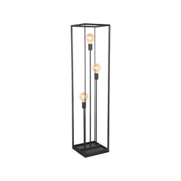 Vloerlamp metaal zwart 30 cm