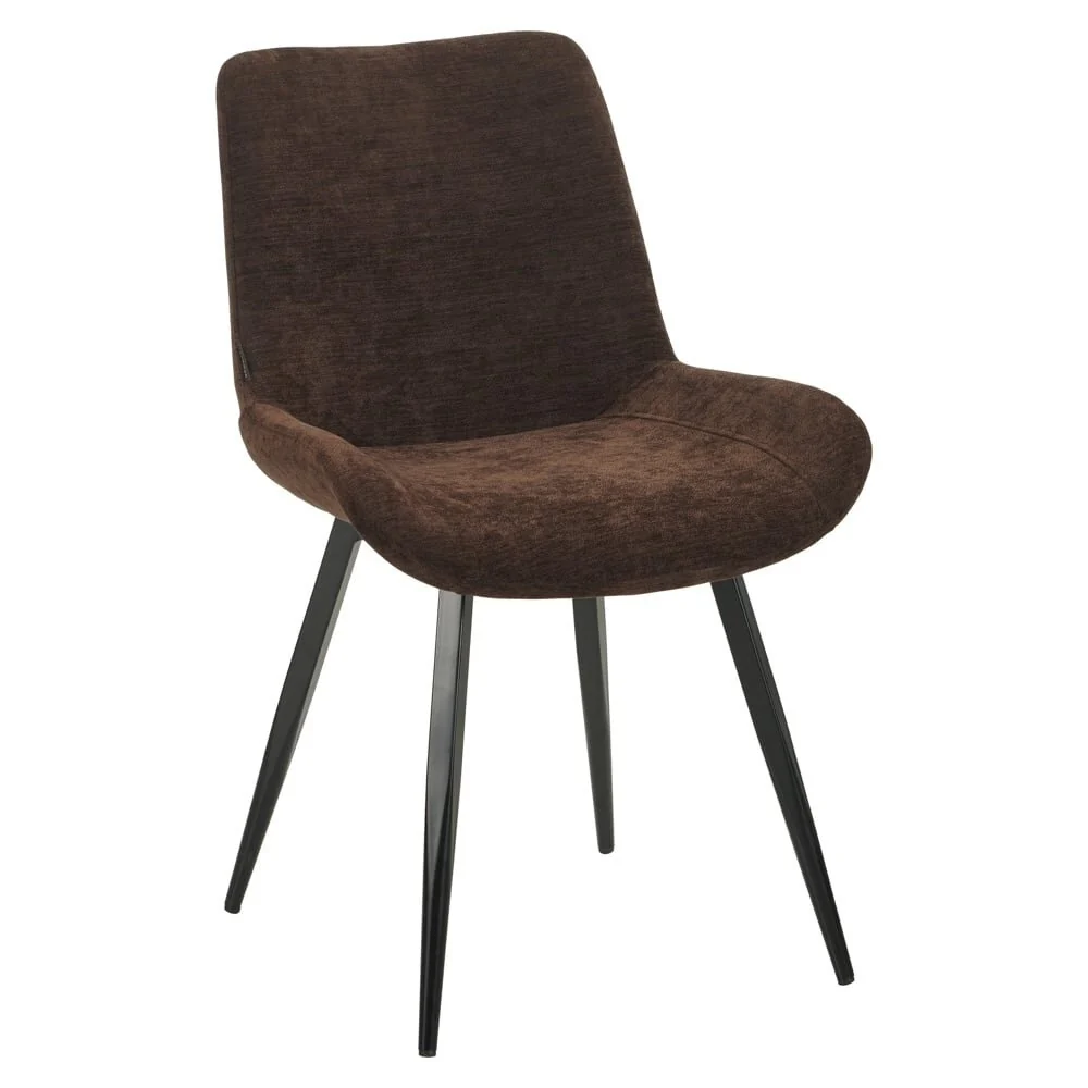 Stoel microvezel bruin
