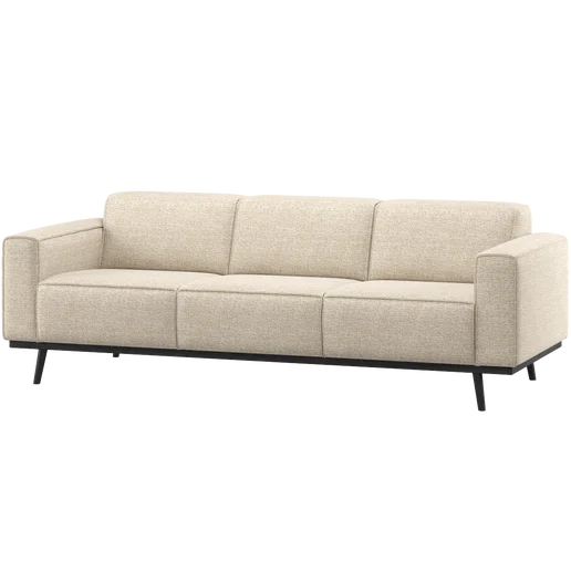 Bank 3-zits 230 cm 230 × 77 cm hoog