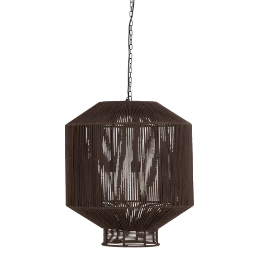 Hanglamp metaal bruin