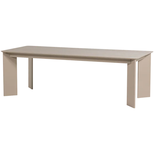 Eettafel eiken grijs