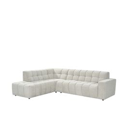 Hoekbank elite naturel 3 links 290 cm