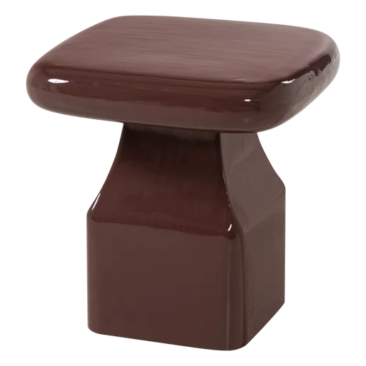 Bijzettafel rood