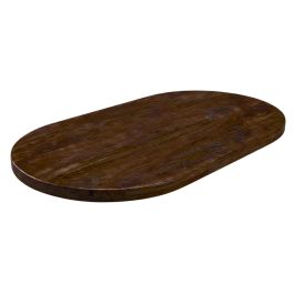 Tafelonderstel mangohout espresso 24 cm