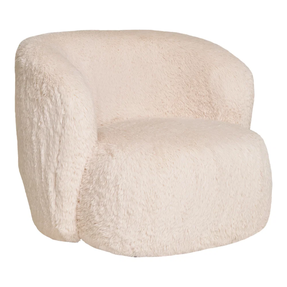 Fauteuil schuim gebroken wit