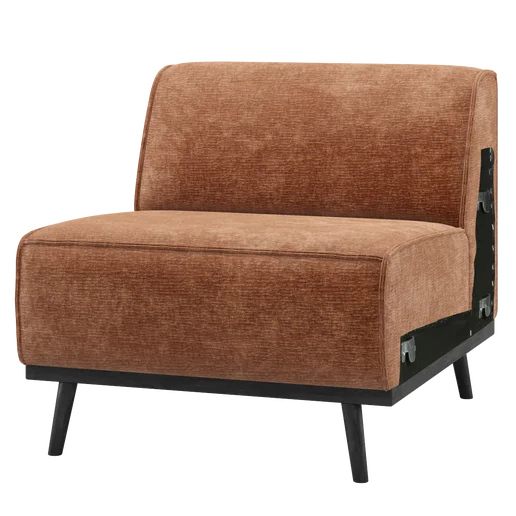 Bank Kalsia oranje 1-zits 79 cm