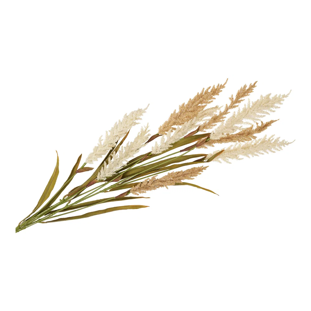 Kunstplant kunststof beige