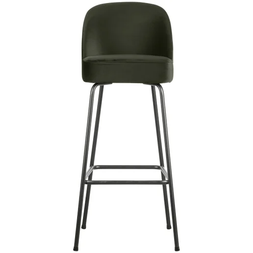 Barkruk polyester groen 80 cm 50 × 103 cm hoog