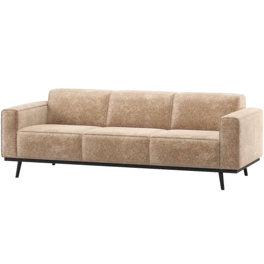 Bank roze 3-zits 230 cm
