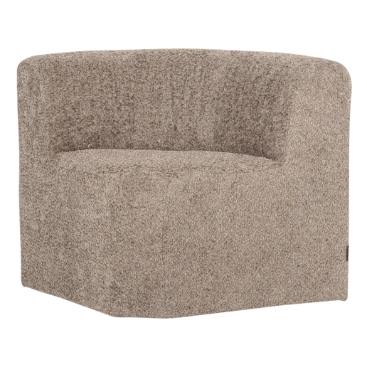 Bank wol beige 80 × 83 cm hoog
