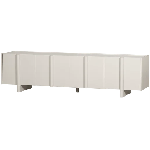 Tv-meubel Loran grijs 200 cm 200 cm