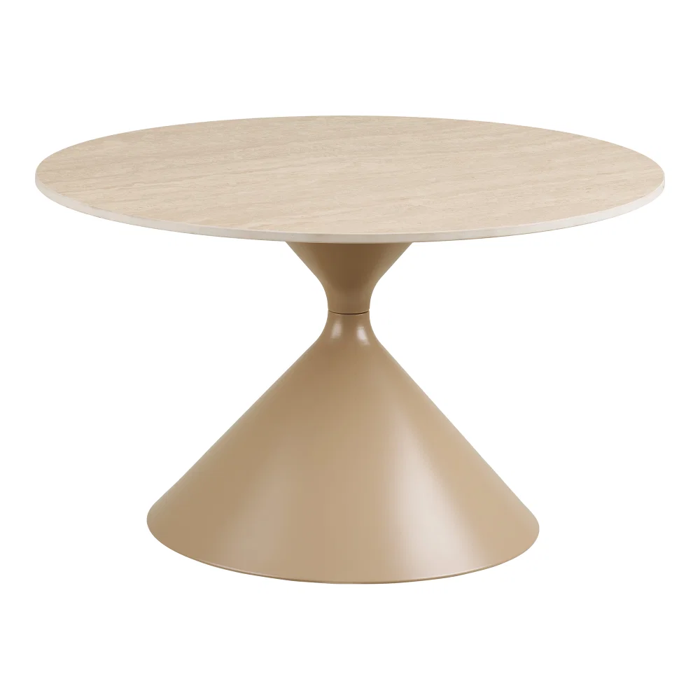 Salontafel staal zand