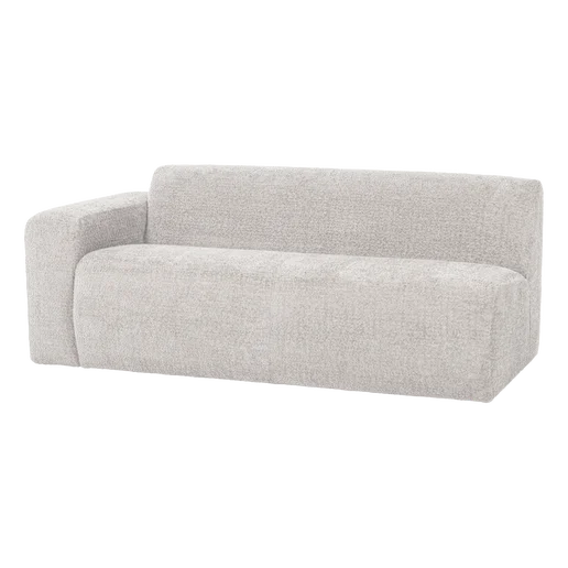 Bank wol beige 2-zits links