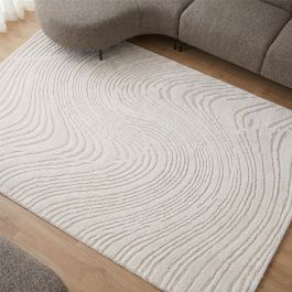 Vloerkleed polyester ivoor 7