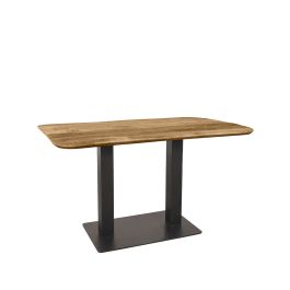 Bartafel mangohout naturel 120 cm