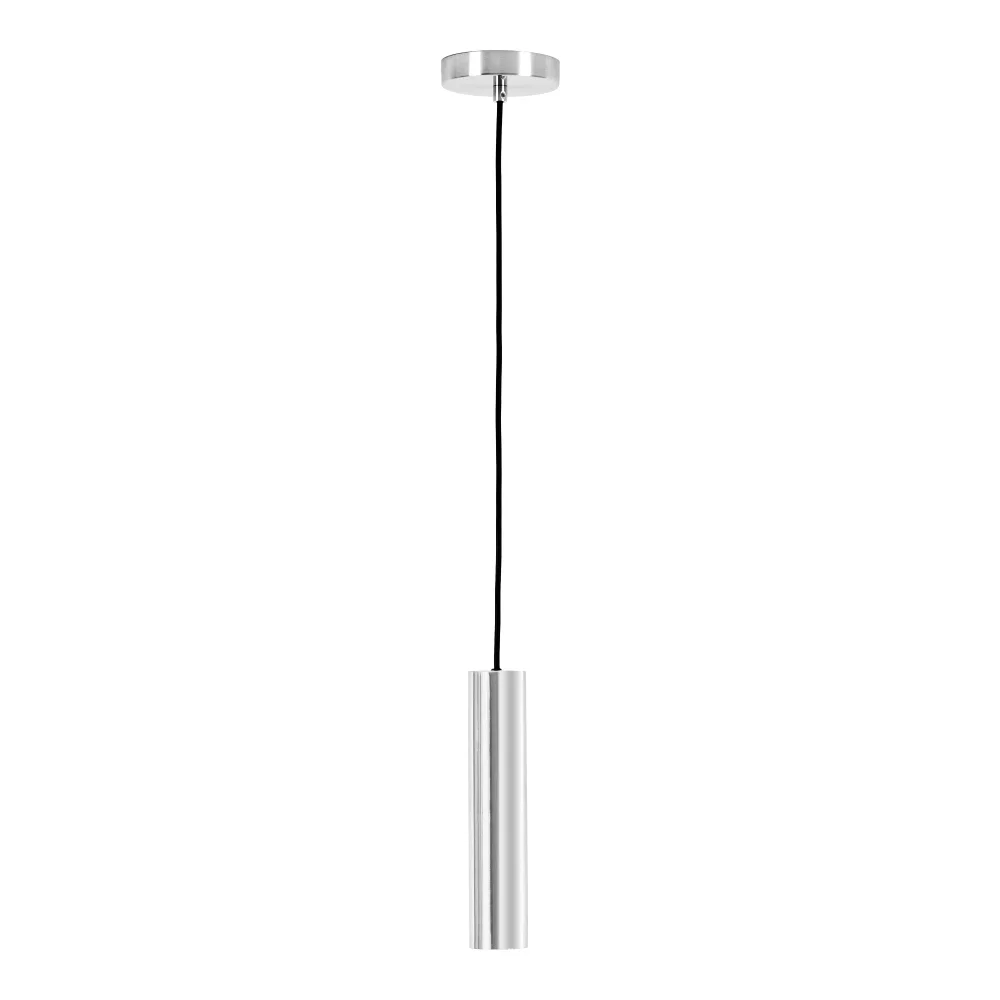 Hanglamp staal zilver