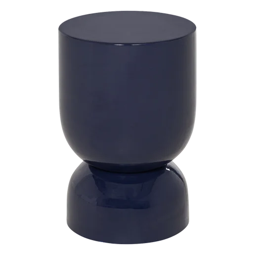 Bijzettafel blauw 32 cm
