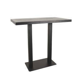 Bartafel mangohout zwart