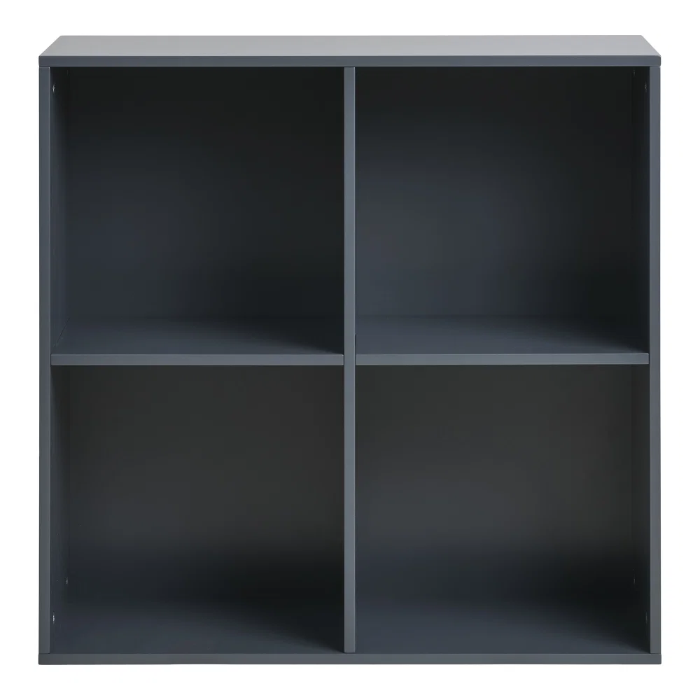 Wandplank MDF donkergrijs