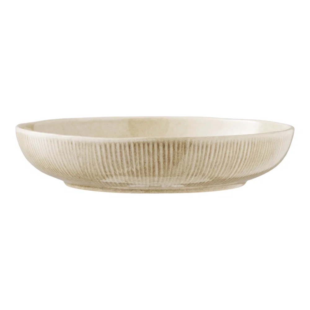 Decoratie steengoed beige
