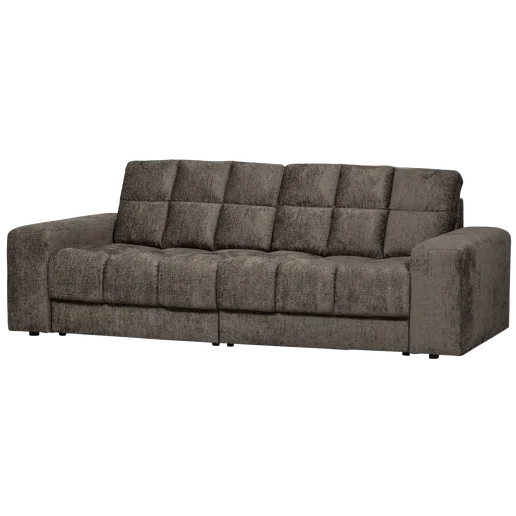 Bank Ilmoen polyester grijs 2-zits