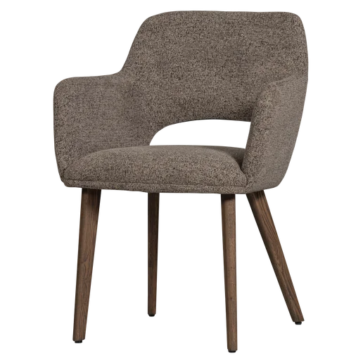 Eetkamerstoel polyester 61 × 86 cm hoog