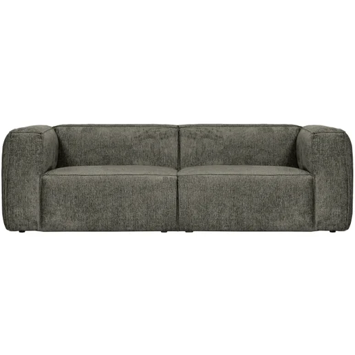 Bank Kortea velours blauw 5-zits 242 cm