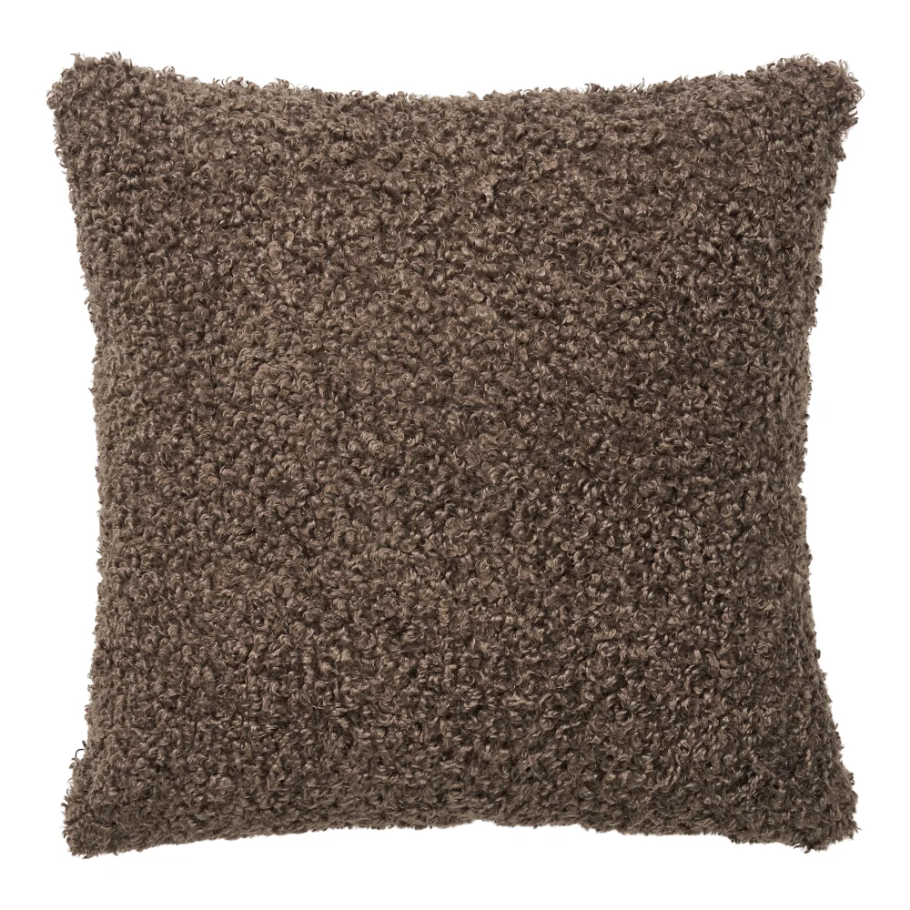 Kussen polyester donkergrijs