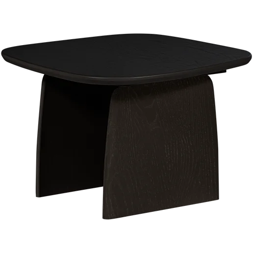 Salontafel Valla eiken zwart 60 cm