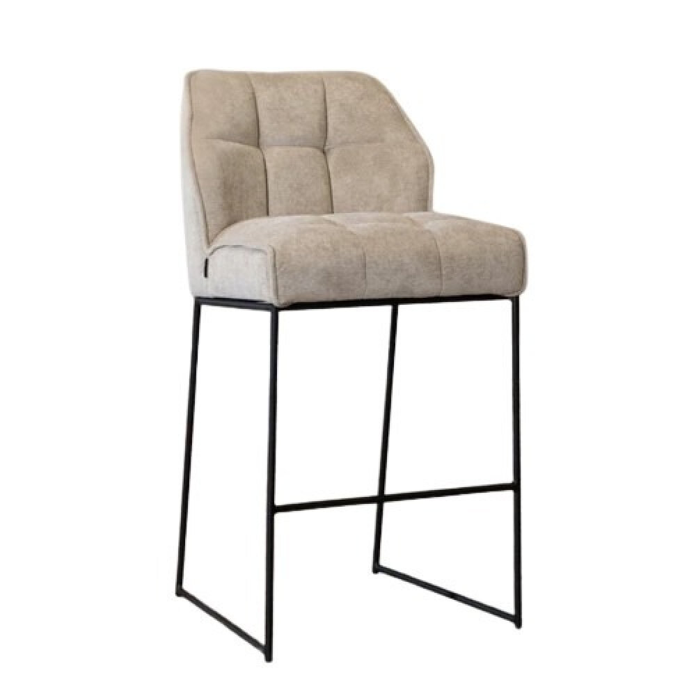 Barkruk polyester taupe 82 cm