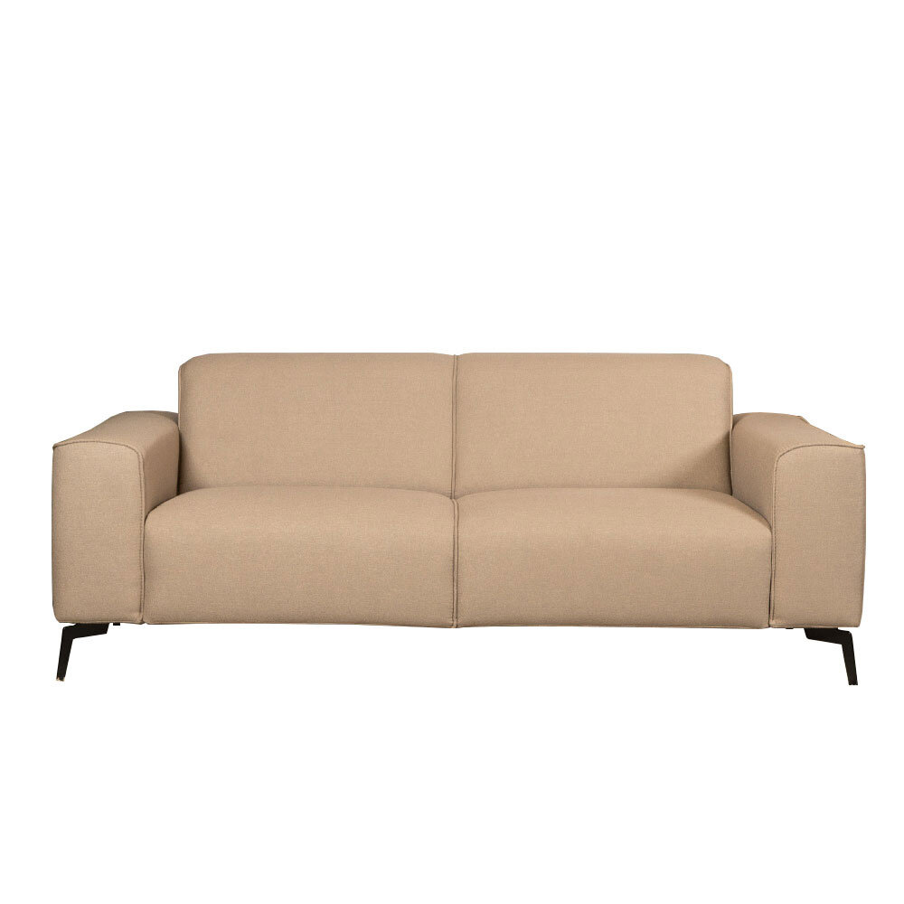 Bank polyester taupe 5-zits