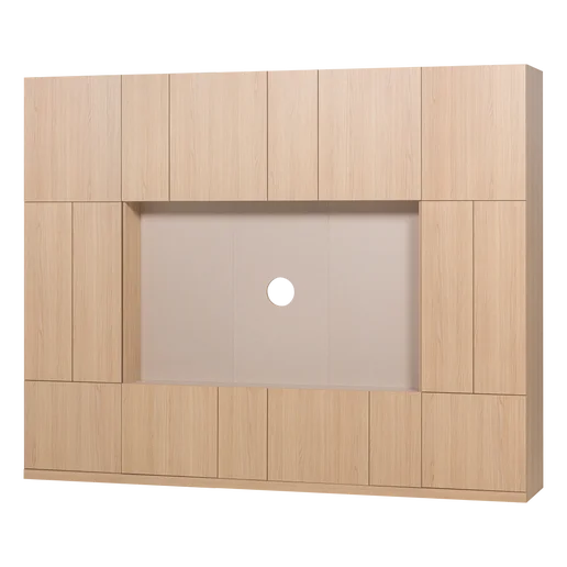 Kast spaanplaat naturel 268 cm 268 cm