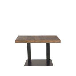 Bartafel mangohout naturel 120 × 76 cm hoog