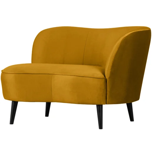 Fauteuil Melia polyester geel rechts