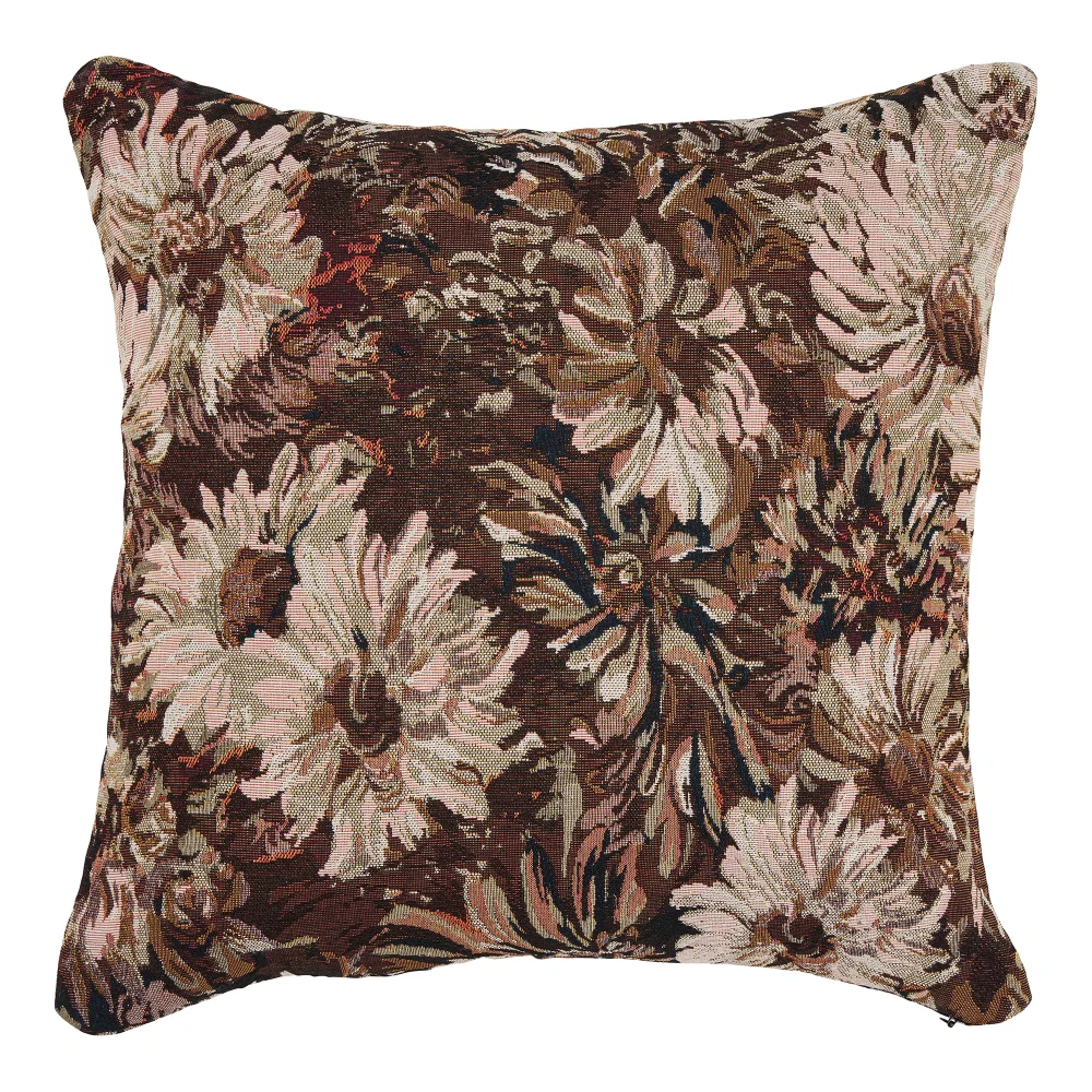 Kussen polyester bruin 2