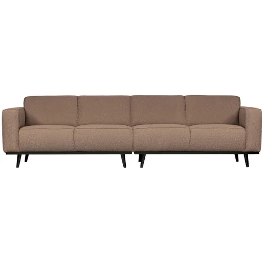 Bank Alloar polyester grijs 4-zits 280 cm 280 cm