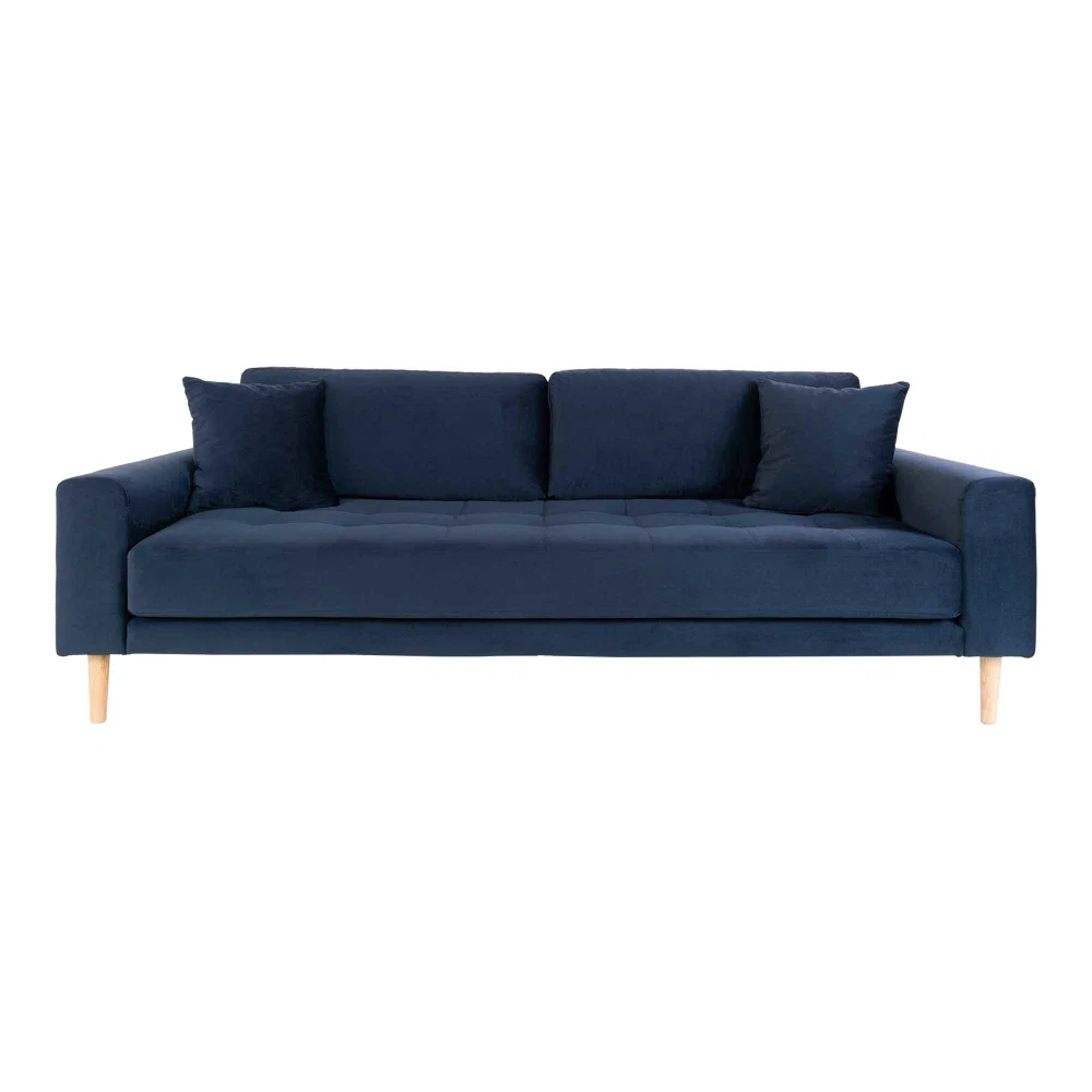 Bank Ilmoar grenen blauw