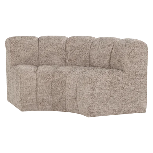 Bank Calsion geweven chenille beige 152 cm
