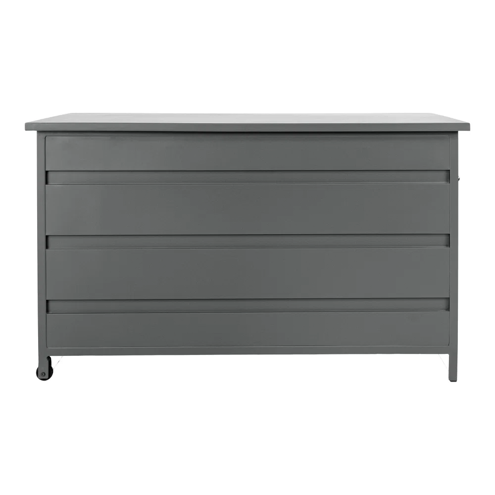 Kussen Selan aluminium grijs