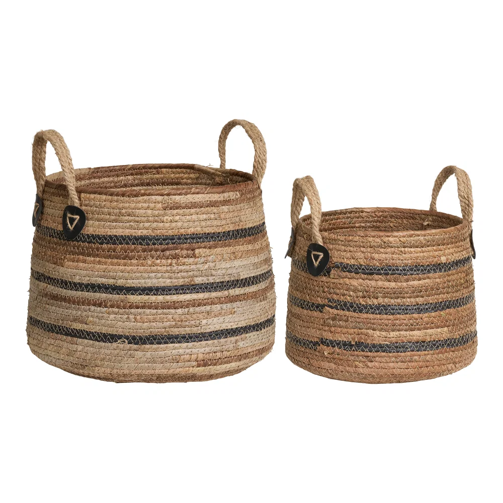 Mand Are banana leaves naturel 31 cm