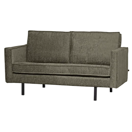 Bank groen 2-zits 150 × 85 cm hoog