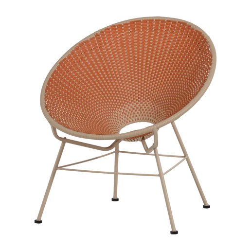 Loungestoel kunststof 73 cm