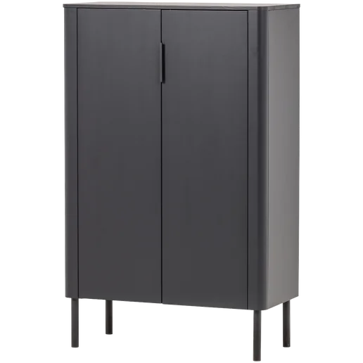 Kast zwart 85 cm