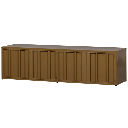 Tv-meubel geel 160 cm