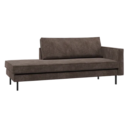 Chaise longue rechts 203 × 85 cm hoog