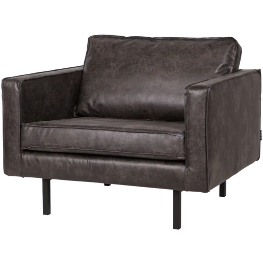 Fauteuil ecoleer zwart