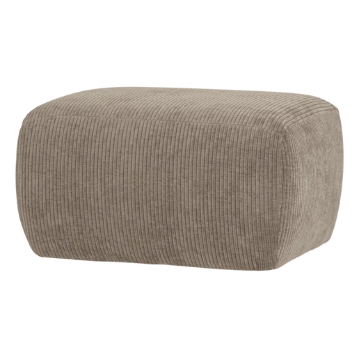 Poef beige 84 cm